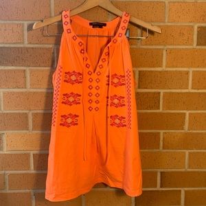 BCBG Orange Shirt - Medium